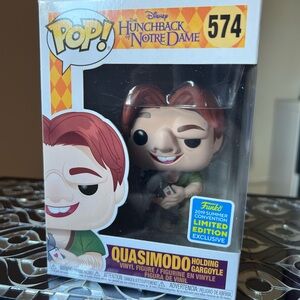 Funko Pop Quasimodo Holding Gargoyle Figure